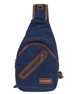 EuroSport Jean Messenger Sling Canvas Shoulder Bag Rucksack Travel Sport... - $39.55