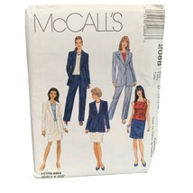 McCalls Womens Jacket Shirt Pant Skirt Pattern 2088 Size 12-16 - $8.42