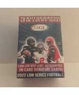 NEW 2022 NFL Sage Low Series Football Trading Card Blaster Box - 48 Tota... - €31,53 EUR