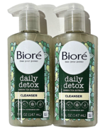 2 Pack Biore Free Your Pores Daily Detox Green Tea Cleanser 5oz - €22,40 EUR