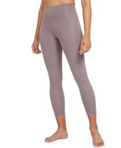 Nike Womens Yoga 7/8 Length Leggings Size Small Color Purple/Smokehtrvio... - $69.30
