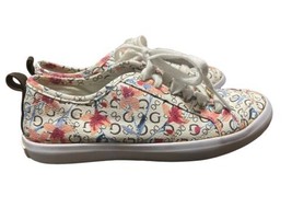 Guess Women&#39;s Astray Floral Casual Shoes Size 5.5 Great Condition  - £16.99 GBP