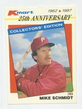 Mike Schmidt 1987 K-Mart Collector’s Edition #31 Philadelphia Phillies MLB Card - £0.88 GBP