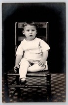 RPPC Adorable Maxwell Cloud on Chair c1910 Real Photo Postcard I23 - $8.95