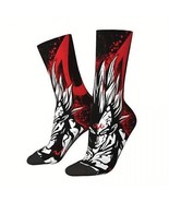 Majin Vegeta Inspired Men&#39;S Crew Socks - Breathable, Comfort Fit For Run... - $19.75