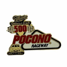 1994 Miller Beer 500 Pocono Raceway Long Pond NASCAR Race Racing Lapel Hat Pin - $7.95