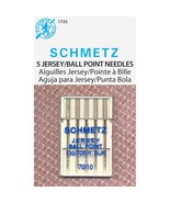 SCHMETZ Jersey (130/705H SUK) Sewing Machine Needles - Carded - Size 70/10 - £10.16 GBP