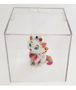 2 x Clear Acrylic Plastic Cube 3.5&quot; Desk Vanity Organizer Display Case C... - £4.06 GBP