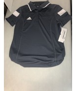 Adidas Womens Climalite Shockwave Polo - 1874  Grey/white Onix Small - $50.49