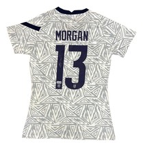 Alex Morgan Signé 2021/22 Nike USA Femmes avant-Match Football Jersey Bas - £193.38 GBP