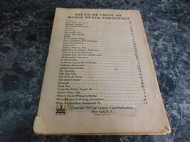 Treasure Chest of Songs Never Forgotten NO COVER - $2.80 CAD