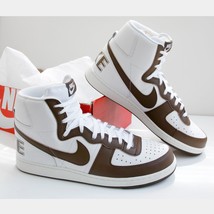 Nike Terminator High Men&#39;s Shoes White/Sail/Cacao FJ4199-100 Size 14 - £90.70 GBP