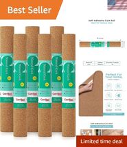 Brand Cork Roll, Self-Adhesive Cork Roll, Multi-Purpose Cork Shelf Liner... - $103.73