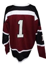 Any Name Number Boston Braves Retro Hockey Jersey 1970 New Maroon Any Size image 5