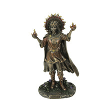 Belenus Celtic God Of Sun And Healing Bronze Finish Cold Cast Resin Statue - £54.10 GBP