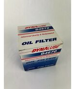 Genuine Dynalube D4670 Advanced Quality &amp; Performance Oil Filter A1 - $180.77 MXN
