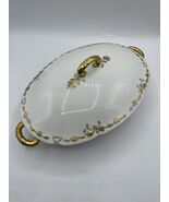 Antique Old Abbey Limoges Covered Soup Tureen Dish Latrille Freres Raise... - €71,36 EUR