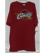 Majestic NBA Licensed Cleveland Cavaliers Maroon Extra Large Tall T Shirt - £14.85 GBP