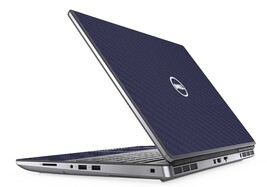 LidStyles Carbon Fiber Laptop Skin Protector Decal Dell Precision 7550 image 3