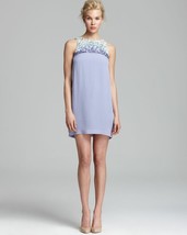 French Connection Opal Sequin Dress Sz 4 Violet - $61.68