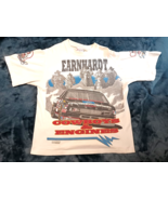 Vintage Dale Earnhardt Cowboys &amp; Engines Nascar XL 1994 T-shirt Double S... - $163.87