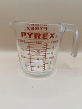 Vintage PYREX 516 Measuring Cup J Handle 2 Cup w Metric Corning USA  *READ* - $14.84
