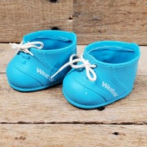 Vintage 1980s Cabbage Patch Kids /Doll Blue weebok  Lace Sneakers CPK  - £7.87 GBP
