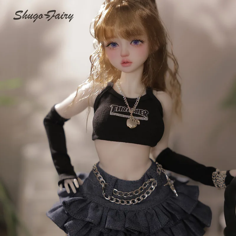 Shuga Fairy 1/4  Pearl BJD Doll  New Design Sweetheart Girly Face Meat Leg BJD - £129.37 GBP+