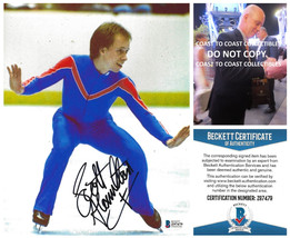 Scott Hamilton signed USA figure skater 8x10 Photo proof Beckett COA autograph