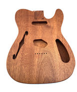 TL Thinline Style Guitar Body Semi-Hollow Body African Mahogany Wood In ... - $148.89