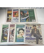 7 Original Classic Images Magazines Movie Film Newspaper Lot Ephemera Ye... - $19.79
