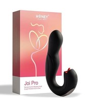 Joi Pro G Spot &amp; Clitoral Sucking Clit Licking Tongue Rotating Head Vibrator - £63.64 GBP