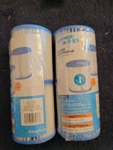Summer Waves Swimming Pool TYPE I Filter Pump Cartridge 4Pack Polygroup - £15.97 GBP