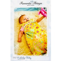 Baby Sleep Sack and Toy PATTERN Hushabye Baby by Favorite Things Makes 4 Sizes - $7.99