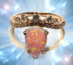 Haunted Ring Lead Me To Treasure And Riches Highest Lightcollection Magick - $86.63