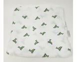 ADEN + ANAIS BABY SWADDLE RECEIVING MUSLIN WHITE SECURITY BLANKET GREEN ... - $37.05