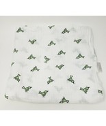 ADEN + ANAIS BABY SWADDLE RECEIVING MUSLIN WHITE SECURITY BLANKET GREEN ... - £29.54 GBP