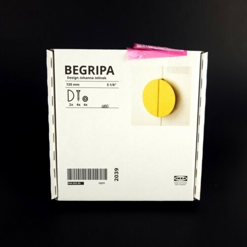 Ikea BEGRIPA Yellow Clip-on Handle 5 1/8" New 604.693.96 - £14.19 GBP