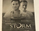Storm Tv Guide Print Ad Armand Assante Benjamin Bratt TPA11 - $5.93