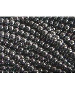 4mm Hematite Round Beads (100 +/- beads per strand) - $2.68 CAD
