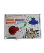 Pet Suction Cup Molar Ball Chew Toy for Regular Size Dogs Upgraded Red Blue - €9,03 EUR