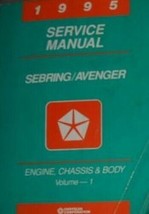 1995 Chrysler Sebring Dodge Avenger Workshop Repair Service Electric Manual-
... - $6.02