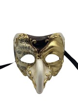 Venetian Pulcinella mask - Venetian mask - Masquerade mask - $75.00