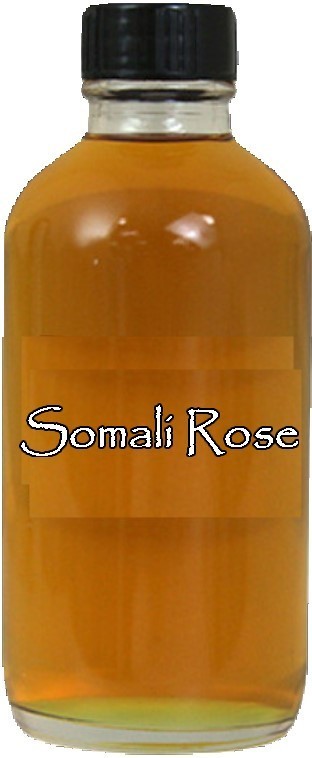 Somali Rose – Premium Body Oil – 4 oz Glass Bottle – Exotic Unisex Fragr... - $19.78