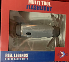 Reel Legends Multi Tool Flashlight, 8 Blade-Gray (GM0153PBE-075) - $272.32 MXN