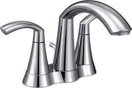 Moen 66172 Glyde 1.2-GPM Centerset 2-Handle Bathroom Faucet Chrome - $80.19