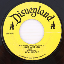 Rica Moore – The Story Of Jack And Jill  - 1962 - 45 rpm 7&quot; Disneyland – LG-776 - £1.79 GBP