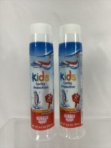 (2) Aquafresh Kids Toothpaste, Bubble Mint , Cavity Protection  4.6 oz - $7.99