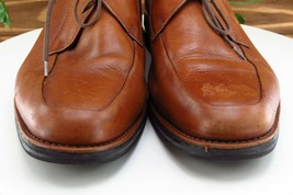 Arnold Palmer Shoes Sz 9.5 M Brown Derby Oxfords Leather Men - £30.83 GBP