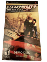 Pursuit Force *** Demo Disc *** Not For Resale Sealed (Sony Psp, 2006) New - $8.99